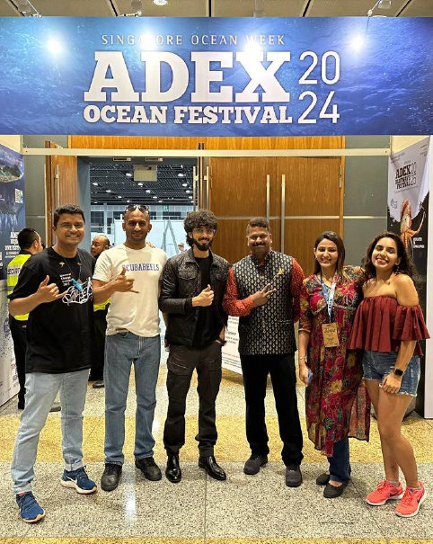 With Hydroman at ADEX Ocean Festival