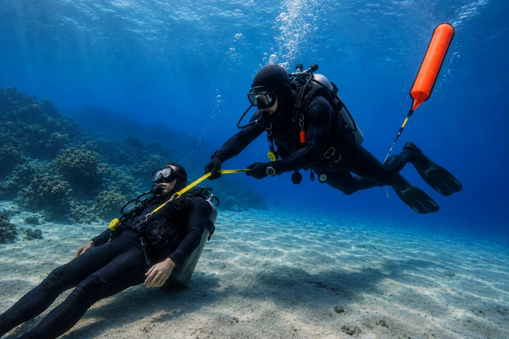 Rescue Diver converted Bond Safari Academy