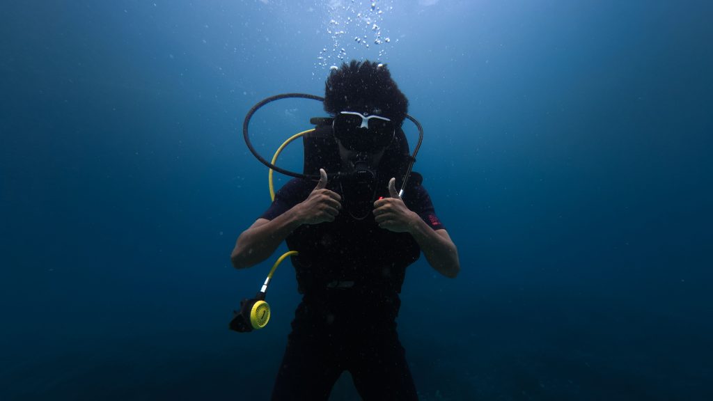 Scuba Diving at Kovalam